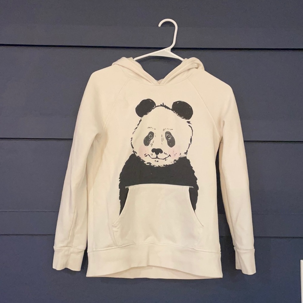 blushing panda hoodie